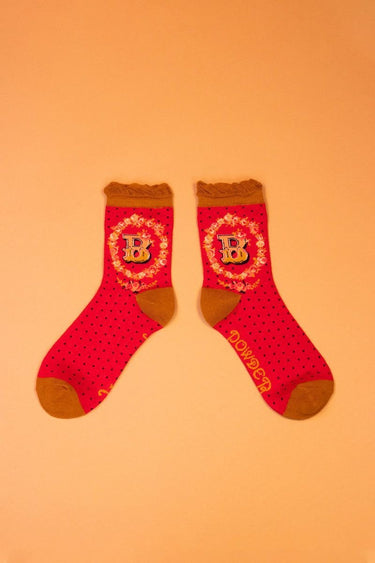 Powder Letter A-Z Socks