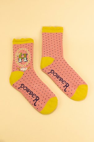 Powder Letter A-Z Socks