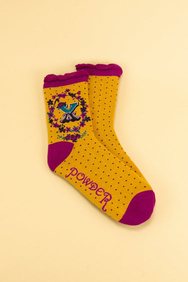 Powder Letter A-Z Socks