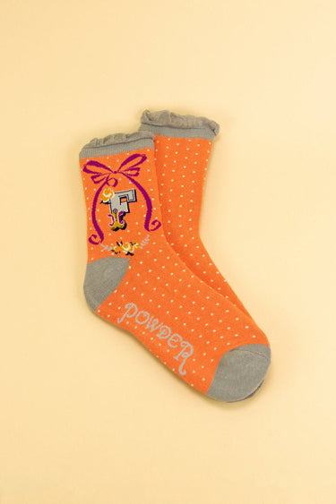 Powder Letter A-Z Socks