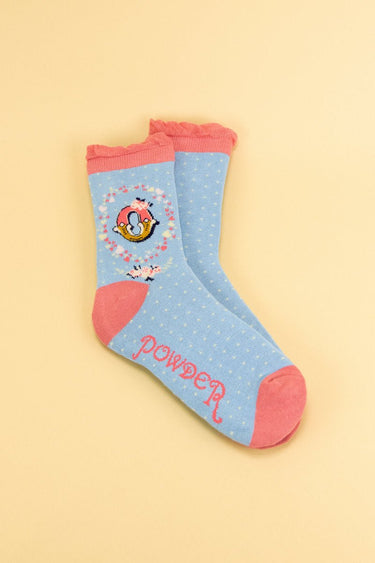 Powder Letter A-Z Socks