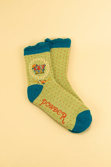 Powder Letter A-Z Socks