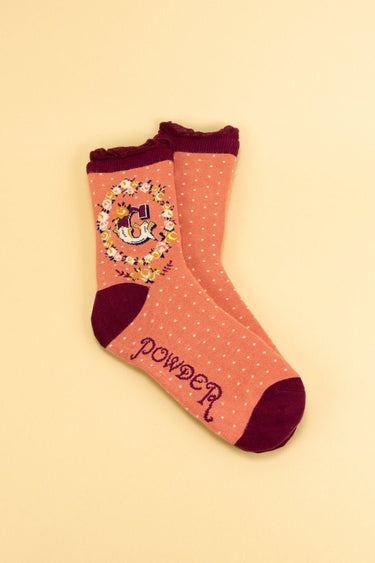 Powder Letter A-Z Socks