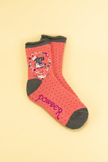 Powder Letter A-Z Socks