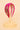 Powder Velvet Beaded Headband - Love Heart in Raspberry
