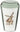 Royal Worcester Wrendale Designs Hare Travel Mug with Silicone Lid