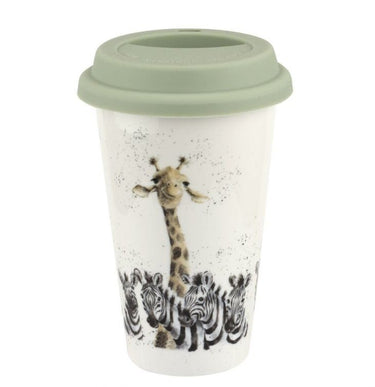 Royal Worcester Wrendale Designs Head & Shoulders Travel Mug