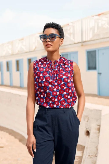 Seasalt Flower Fields Sleeveless Top