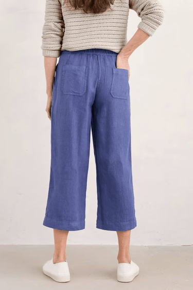 Seasalt Poleacre Cropped Linen Trousers