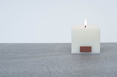 Sevin London Porcelain White Candle