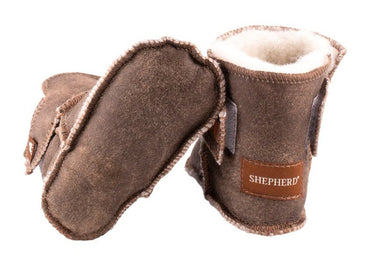 Shepherd Boras Kids Slippers in Antique Creme