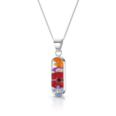 Shrieking Violet Flowers 'Leela' Pendant