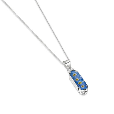 Shrieking Violet Forget Me Not 'Leela' Pendant