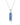 Shrieking Violet Forget Me Not 'Leela' Pendant