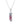 Shrieking Violet Purple Flowers 'Leela' Pendant