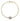 Shrieking Violet Purple Haze Heart Gold Plated Bracelet