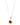 Shrieking Violet Round Sunflower Pendant