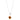 Shrieking Violet Round Sunflower Pendant