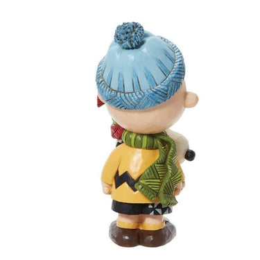 Snoopy and Charlie Brown Hugging Figurine