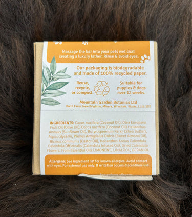 Mountain Garden Botanics Pet Shampoo Bar