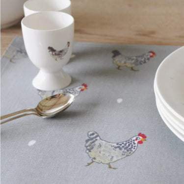 Sophie Allport Chicken Fabric Placemat