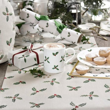 Sophie Allport Christmas Holly & Berry Table Runner