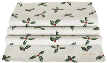 Sophie Allport Christmas Holly & Berry Table Runner