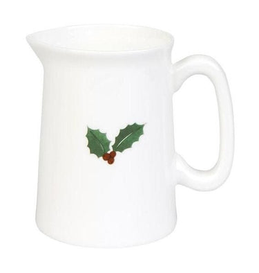 Sophie Allport Mini Jug with Christmas Holly & Berry Design