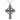 St Justin St Petroc Turquoise Gemstone Cross Necklet