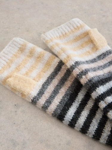 White Stuff Striped Arm Warmer