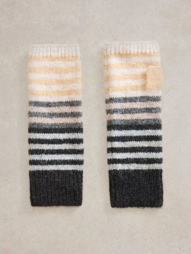 White Stuff Striped Arm Warmer