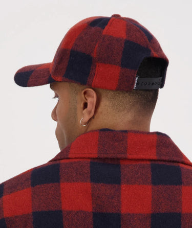 Swanndri Wool Check Baseball Cap