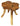 Teak Root Mushroom Rustic Stool