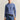 GANT Classic Cotton C-Neck Jumper - Denim Blue Melange