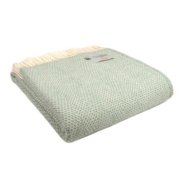 Tweedmill Beehive Textured Welsh Wool Throw 150 x 183cm