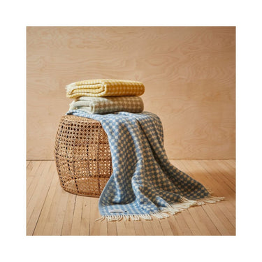 Tweedmill Reversible Jacquard Spot Throw 130X200cms