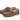 Unisex Wool Lined Moccasin in Camel