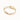 UNOde50 Amarrado Moored Gold-Plated Bracelet Large