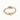 UNOde50 PUL2187 Rigid 18K Gold-Plated Tubular Bracelet
