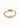UNOde50 PUL2187 Rigid 18K Gold-Plated Tubular Bracelet