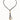 Unode50 Petals Leather Necklace