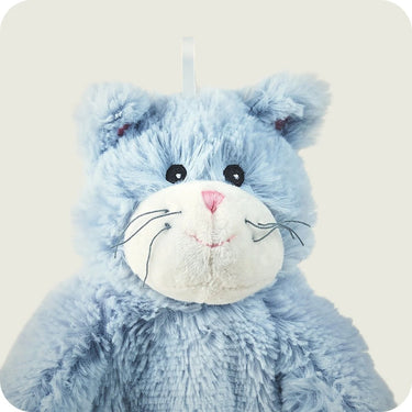 Warmies 3D Short Hot Water Bottle - Blue Kitten