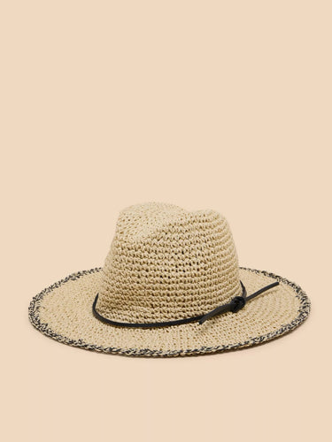 White Stuff Summer Straw Fedora