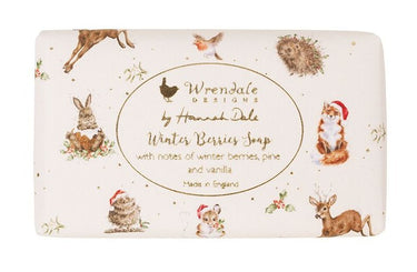 Wrendale Berries Country Animal Christmas Soap