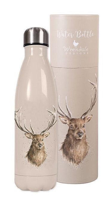 Wrendale 'Portrait Of A Stag' Stag Water Bottle - 500ml