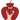 W?rmflaschen Deer Heart Shaped Hot Water Bottle