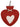 W?rmflaschen Heart Shaped Hot Water Bottle
