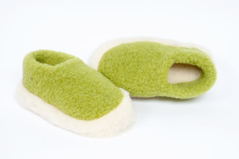 Yoko Siberian Wool Slipper Anna Davies - Main Image